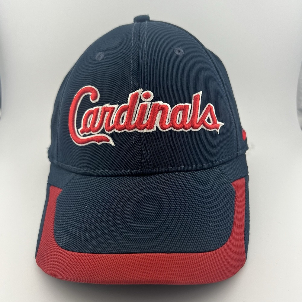St. Louis Cardinals Nike Legacy91 Hat OSFA Navy Red MLB Baseball Cap